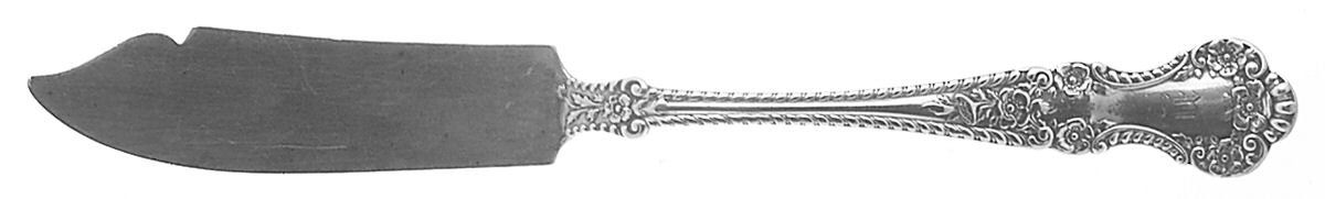Cambridge (Sterling, 1899) Flat Handle Master Butter Knife by Gorham Silver-1