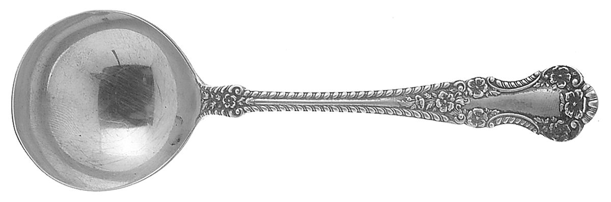 Cambridge (Sterling, 1899) Round Bowl Soup Spoon (Bouillon) by Gorham Silver-1