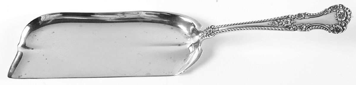 Cambridge (Sterling, 1899) Large Flat Handle Crumb Knife/Crumber by Gorham Silver-1