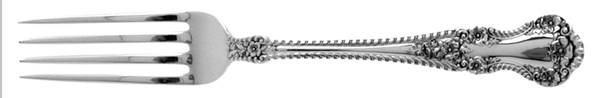 Cambridge (Sterling, 1899) Fork by Gorham Silver-1