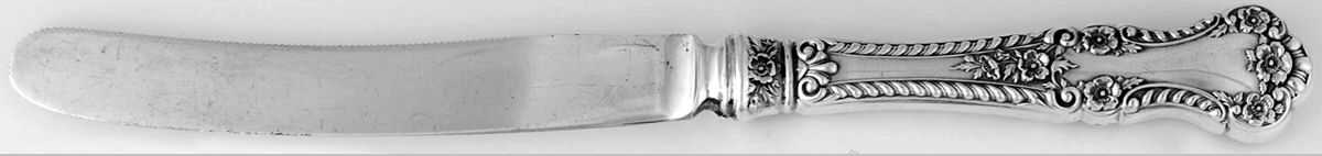 Cambridge (Sterling, 1899) Orange Knife with Silverplate Blade by Gorham Silver-1