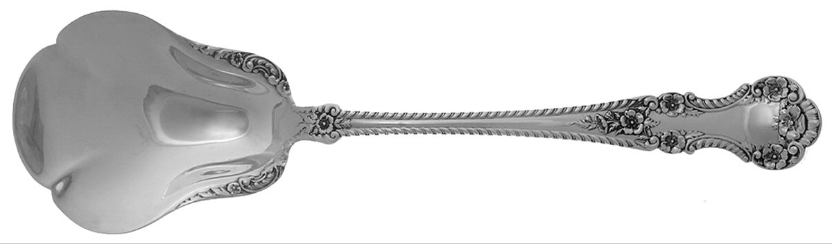 Cambridge (Sterling, 1899) Oversize Solid Salad Serving Spoon by Gorham Silver-1