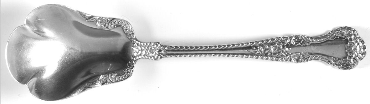 Cambridge (Sterling, 1899) Sugar Shell Spoon by Gorham Silver-1