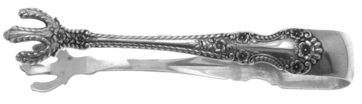 Cambridge (Sterling, 1899) Small Sugar Tongs by Gorham Silver-1