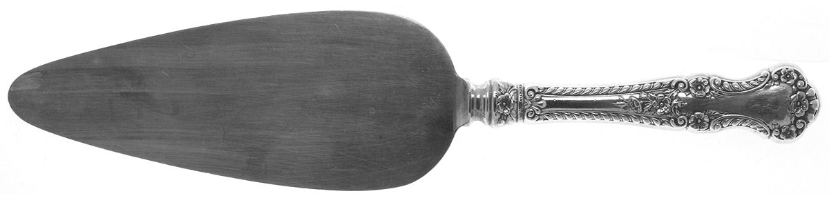 Cambridge (Sterling, 1899) Pie Server with Silverplate Blade by Gorham Silver-1