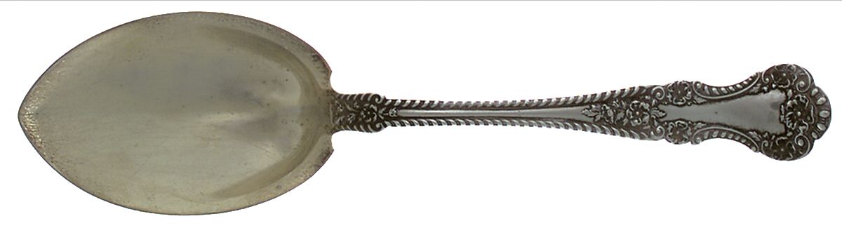 Cambridge (Sterling, 1899) Vegetable Serving Spoon (Solid) by Gorham Silver-1