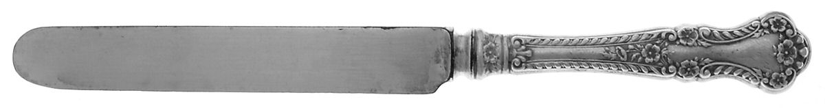 Cambridge (Sterling, 1899) Blunt Hollow Knife with Bolster by Gorham Silver-1