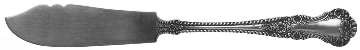 Cambridge (Sterling, 1899) Large Flat Handle Master Butter Knife by Gorham Silver-1