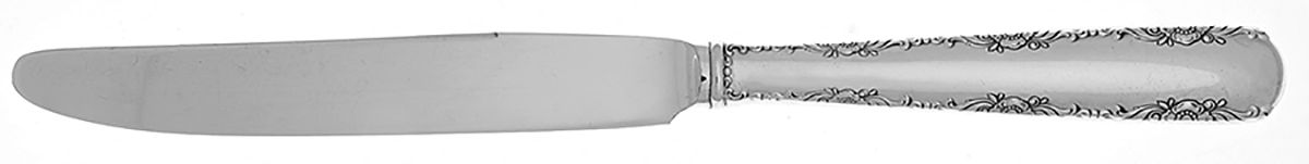 Camellia (Sterling, 1941-1942, No Monos) Knife-New French/Hollow by Gorham Silver-1