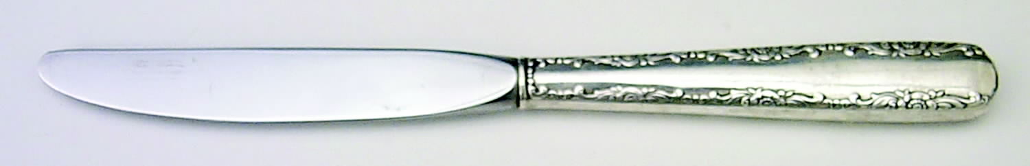 Camellia (Sterling, 1941-1942, No Monos) Modern Hollow Knife (Place Size) by Gorham Silver-1
