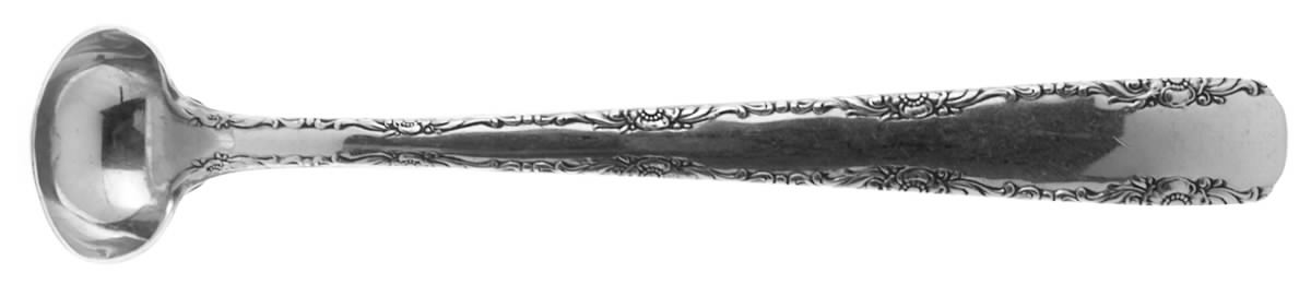 Camellia (Sterling, 1941-1942, No Monos) Mustard Spoon by Gorham Silver-1