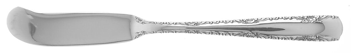 Camellia (Sterling, 1941-1942, No Monos) Flat Handle Butter Spreader by Gorham Silver-1