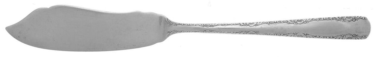 Camellia (Sterling, 1941-1942, No Monos) Flat Handle Master Butter Knife by Gorham Silver-1