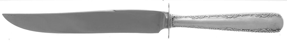 Camellia (Sterling, 1941-1942, No Monos) Small Carving Knife W/Sterling Guard by Gorham Silver-1