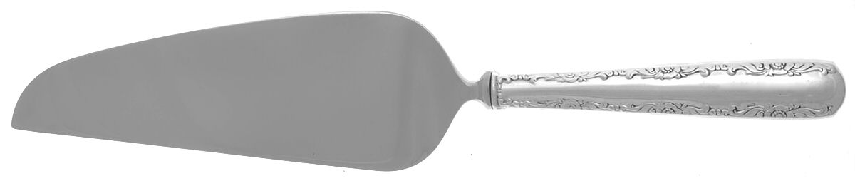 Camellia (Sterling, 1941-1942, No Monos) Pie & Cake Server with Stainless Blade by Gorham Silver-1