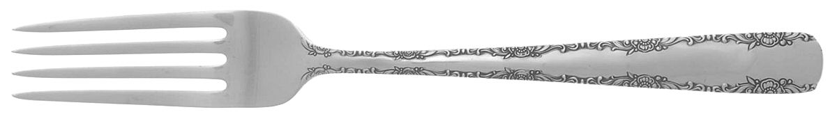 Camellia (Sterling, 1941-1942, No Monos) Fork by Gorham Silver-1