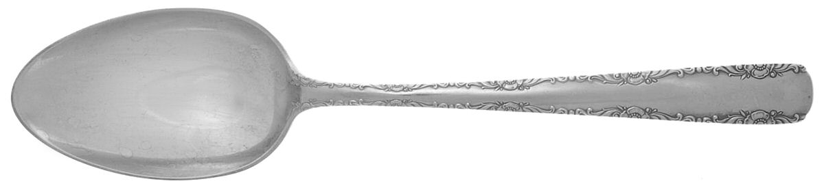 Camellia (Sterling, 1941-1942, No Monos) Tablespoon (Serving Spoon) by Gorham Silver-1