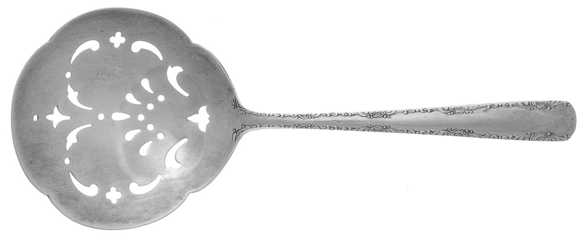 Camellia (Sterling, 1941-1942, No Monos) Solid Bon Bon Spoon by Gorham Silver-1
