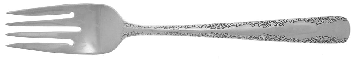 Camellia (Sterling, 1941-1942, No Monos) Salad Fork (Place Size) by Gorham Silver-1