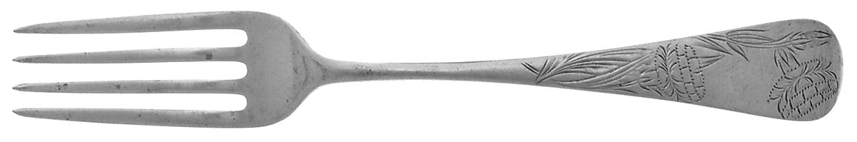 Carnation (Sterling, 1894) Fork by Gorham Silver-1