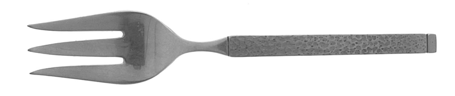 Casablanca (Stainless) Medium Solid Cold Meat Serving Fork by Gorham Silver-1