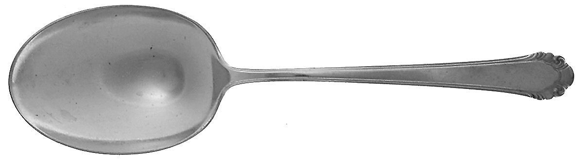 Cavalier (Silverplate, 1937) Solid Smooth Casserole Spoon by Gorham Silver-1