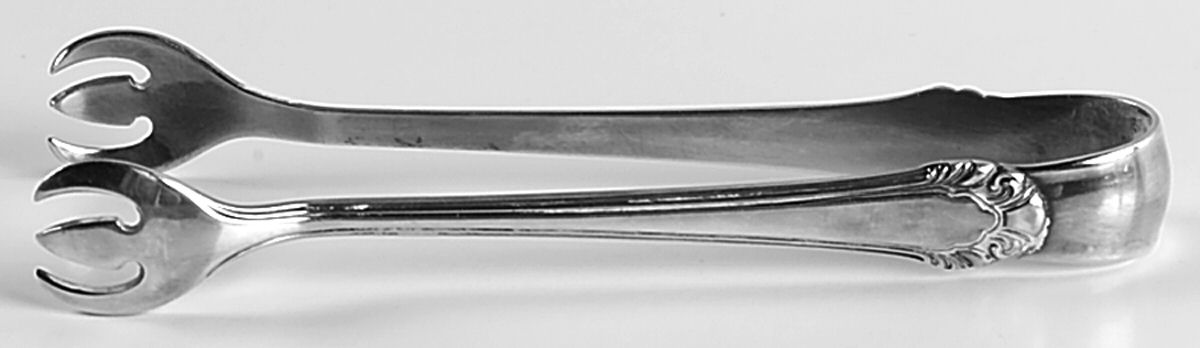 Cavalier (Silverplate, 1937) Sugar Tongs by Gorham Silver-1