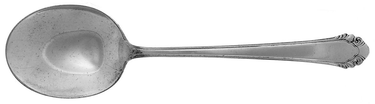 Cavalier (Silverplate, 1937) Round Bowl Soup Spoon (Gumbo) by Gorham Silver-1