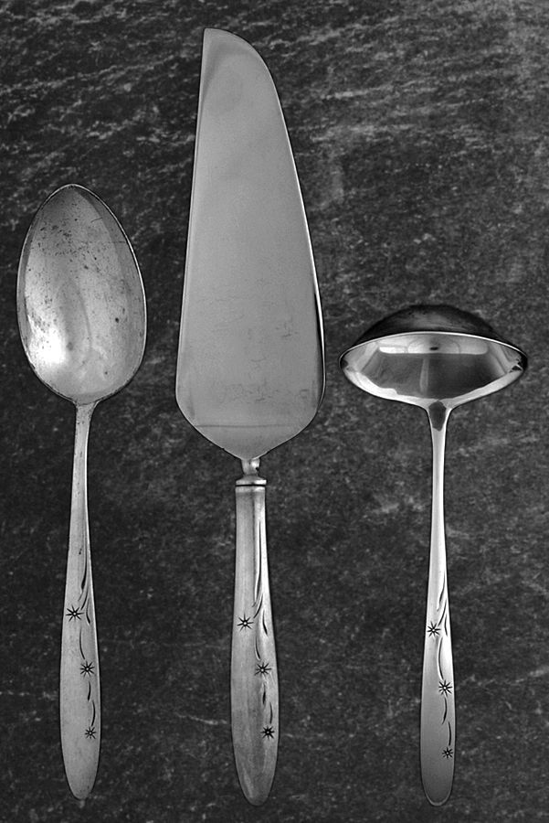 Celeste (Sterling, 1956) 3 Piece Completer Set by Gorham Silver-1