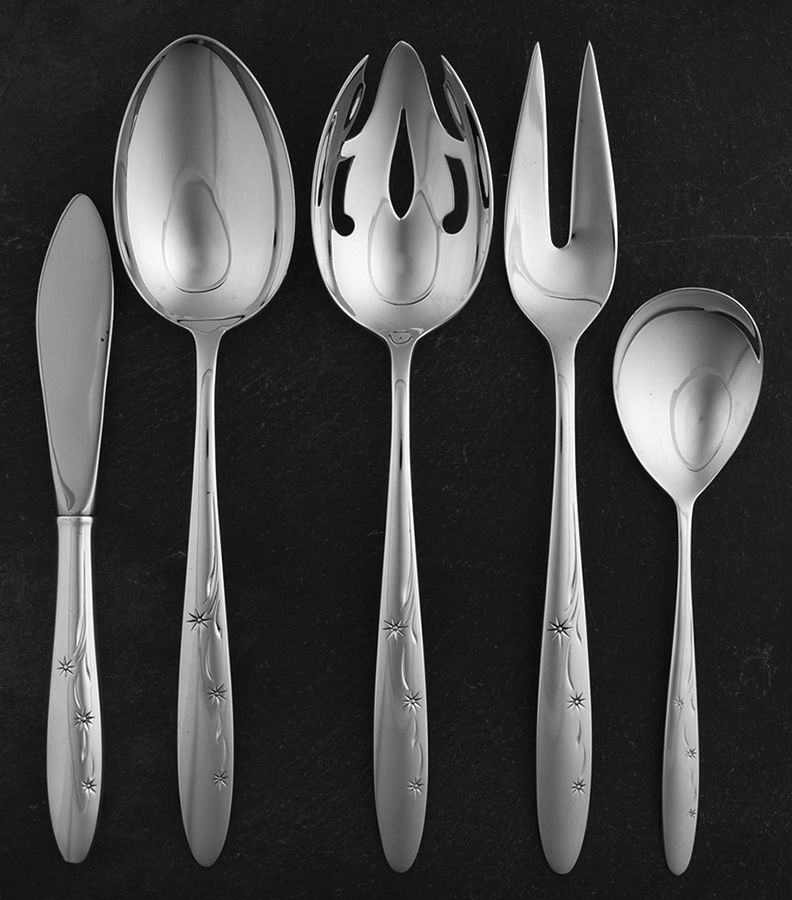 Celeste (Sterling, 1956) 5 Piece Hostess Set by Gorham Silver-1