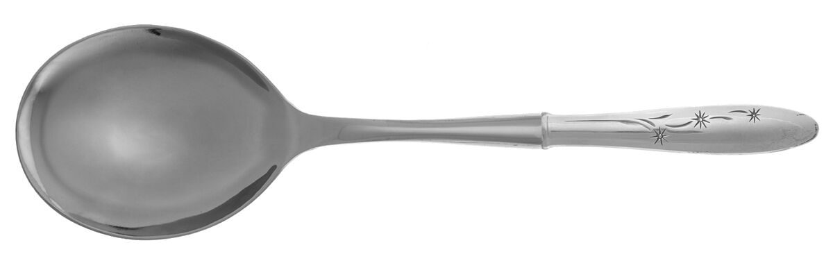 Celeste (Sterling, 1956) Casserole Spoon with Smooth Stainless Bowl HC by Gorham Silver-1