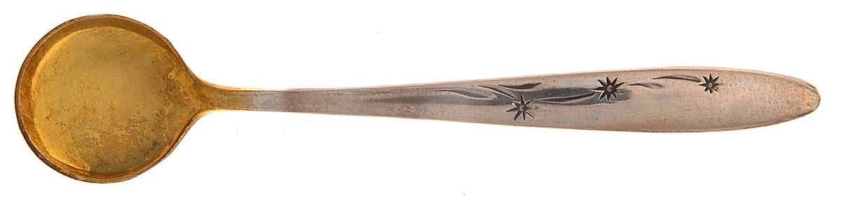 Celeste (Sterling, 1956) Individual Salt Spoon by Gorham Silver-1