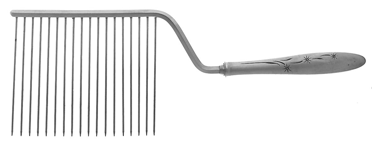 Celeste (Sterling, 1956) Cake Breaker with Silverplate Prongs by Gorham Silver-1