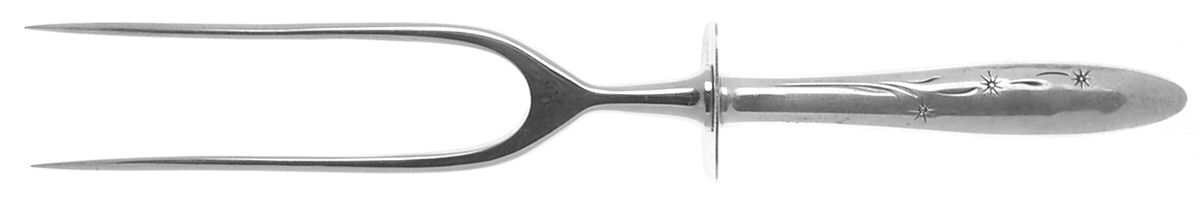 Celeste (Sterling, 1956) Large Joint/Roast Holder Fork by Gorham Silver-1