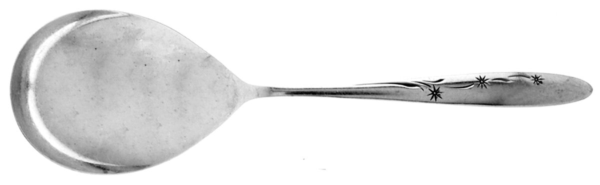 Celeste (Sterling, 1956) Solid Salad Serving Spoon by Gorham Silver-1