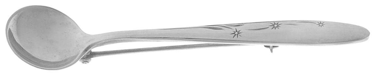 Celeste (Sterling, 1956) Lapel Pin by Gorham Silver-1