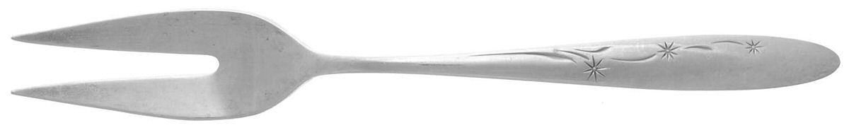 Celeste (Sterling, 1956) Medium Solid Cold Meat Serving Fork by Gorham Silver-1