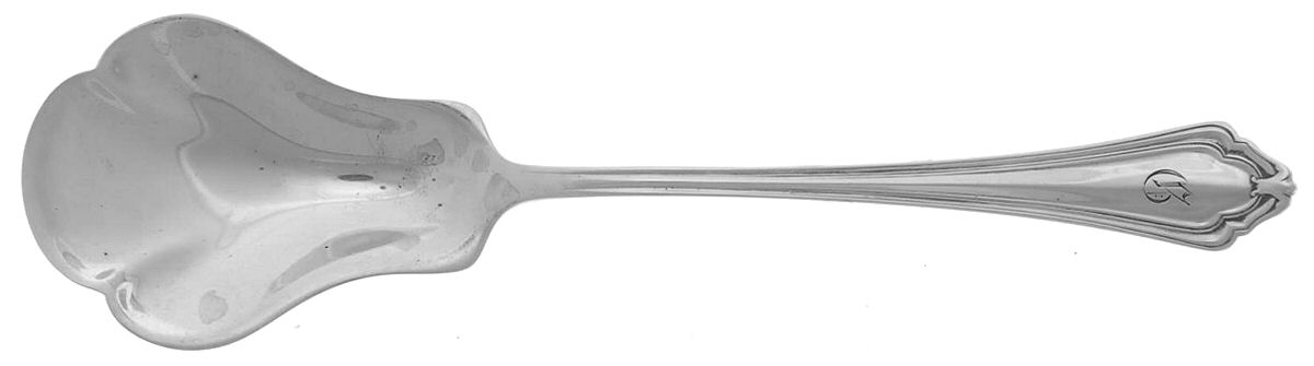Cellini (Sterling, 1915) Sugar Shell Spoon by Gorham Silver-1
