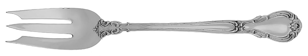 Chantilly (Sterling, 1895, Lion-Anchor-G, No Mono) Fork-Chop/Serving-Solid by Gorham Silver-1