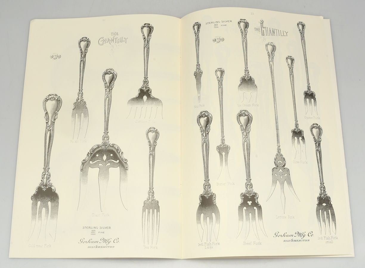Chantilly (Sterling, 1895, Lion-Anchor-G, No Mono) (Set of 3) Chantilly Catalogs by Gorham Silver-13