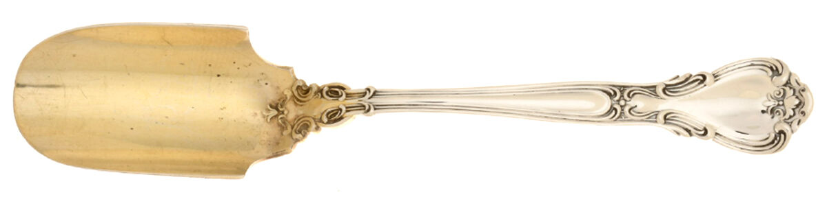 Chantilly (Sterling, 1895, Lion-Anchor-G, No Mono) Solid Cheese Scoop by Gorham Silver-1