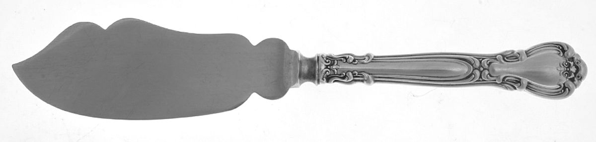 Chantilly (Sterling, 1895, Lion-Anchr-G, Monograms) Hollow Handled Cheese Knife with Silverplate Blade by Gorham Silver-1