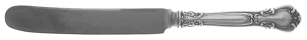 Chantilly (Sterling, 1895, Lion-Anchor-G, No Mono) Old French Hollow Knife with Bolster by Gorham Silver-1
