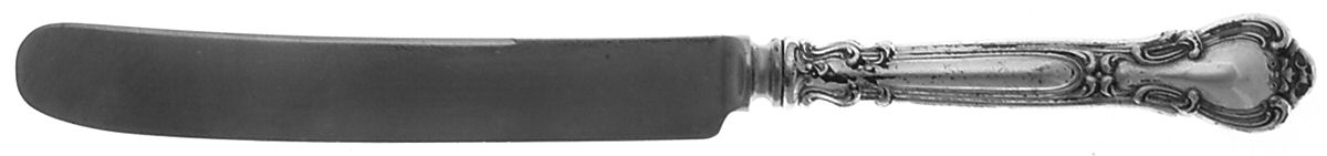 Chantilly (Sterling, 1895, Lion-Anchor-G, No Mono) Old French Hollow Knife with Bolster by Gorham Silver-1