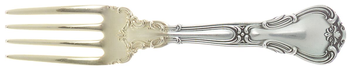 Chantilly (Sterling, 1895, Lion-Anchor-G, No Mono) Baby Fork by Gorham Silver-1