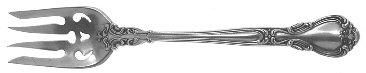 Chantilly (Sterling, 1895, Lion-Anchor-G, No Mono) Large Ramekin Fork by Gorham Silver-1