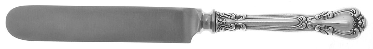 Chantilly (Sterling, 1895, Lion-Anchor-G, No Mono) Baby Knife with Stainless Blade by Gorham Silver-1