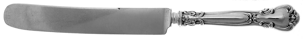 Chantilly (Sterling, 1895, Lion-Anchor-G, No Mono) Old French Hollow Knife with Bolster by Gorham Silver-1