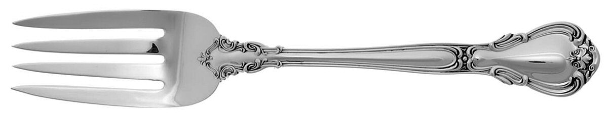 Chantilly (Sterling, 1895, Lion-Anchor-G, No Mono) Solid Serving Fork by Gorham Silver-1