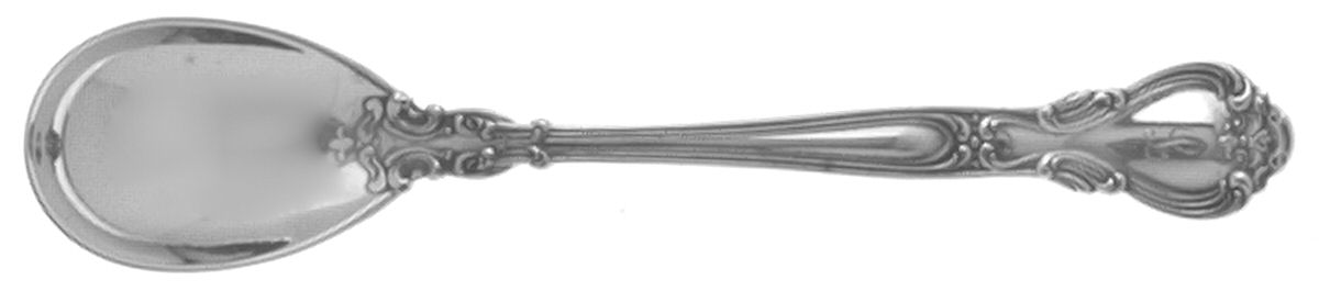 Chantilly (Sterling, 1895, Lion-Anchor-G, No Mono) Egg Spoon by Gorham Silver-1